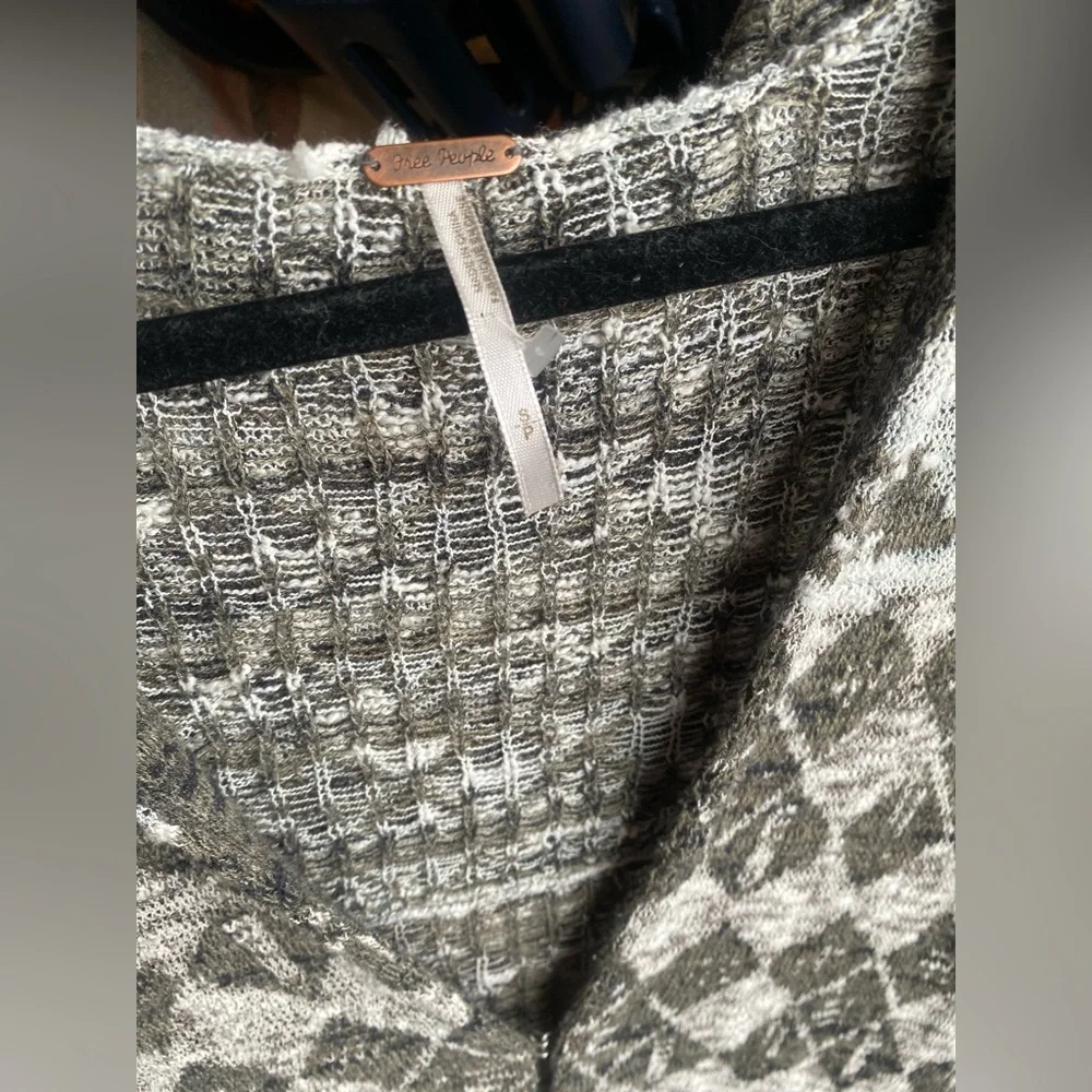 Free People Hooded Cardigan
